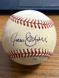 ROCCO BALDELLI SIGNED AUTOGRAPHED OIL BASEBALL! Rays, Red Sox, Twins! - Picture 1 of 2
