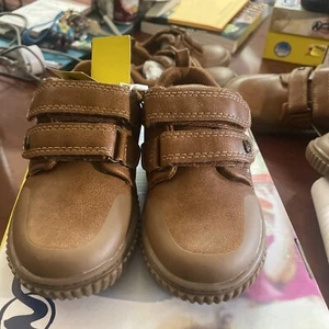 Naturino Express Boys Brown Shoes Sizes 9 10 11 12 13 - Picture 1 of 4