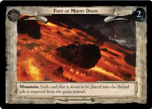 18U135 Foot of Mount Doom [read] TREACHERY & DECEIT lotr tcg lord of the rings - Picture 1 of 1
