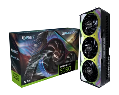 Palit GeForce RTX 5090 GameRock 32GB GDDR7 PCI-E 5.0 Graphics card - Image 1 of 4