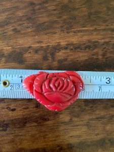 Red Coral Natural Vintage Japanese Estate - Picture 1 of 6