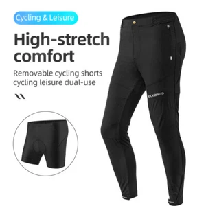 ROCKBROS Cycling Pants Sport Breathable Pants Bike Riding Fitness Trousers  - Picture 1 of 6