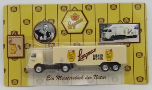 Grell Ho 1/87 Truck Oldtimer Büssing Lu 11 Honey Langnese in Box - Picture 1 of 7
