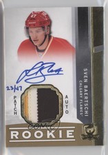 2012-13 Upper Deck The Cup Gold Patch /47 Sven Baertschi #130 Rookie Patch RC