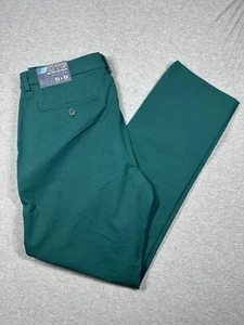 Pantaloni da golf Vineyard Vines Performance On The Go 33x30 verde Charleston $125 - Foto 1 di 7