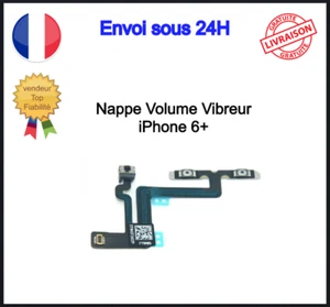 Nappe Bouton Volume Vibreur Pour Iphone 6plus 6 plus 6+ - Imagen 1 de 11