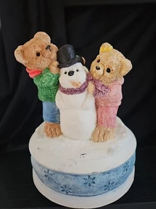 UNITED DESIGN " FROSTY THE SNOWMAN" MUSIC MAKERS Music box - Picture 1 of 6