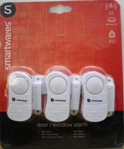 3 x Alarm Fenster Türe Fensteralarm Türalarm Mini Alarmanlage door window alarm - Bild 1 von 1