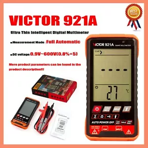 A● VICTOR 921A 921B Ultra Thin Intelligent Digital Multimeter Smart Multimeters - Picture 1 of 6