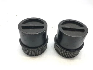 1999 - 02 Ford F250 F350 Pair Of Two Manual Locking Hubs SRW Coarse Thread Studs - Picture 1 of 7