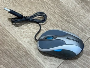 Vintage Microsoft Notebook Optical Mouse 3000 Model 1049 USB Wired - Working - Picture 1 of 5