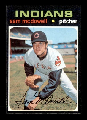 1971 Topps #150 Sam McDowell  EXMT+ X2553814 - Image 1 of 3