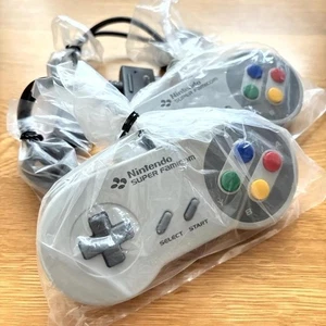 Nintendo Super Famicom Official Controller Pad 【New / Unused】 Japan set of 2 - Picture 1 of 6