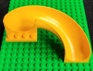 LEGO Yellow Slide 11267 Piece Playground 7 x 12 x 8 1/3 Curved 180 degrees - Picture 1 of 2