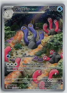 Pokemon Wugtrio - 224/091 224/091 SV: Paldean Fates card Near Mint - Picture 1 of 2