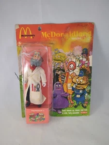 Vintage McDonaldland Professor Actionfigur Remco 1976 Neu im Karton versiegelt McDonalds - Bild 1 von 13
