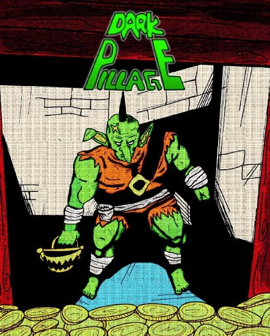 NES: Dark Pillage (Dungeon Crawler) - Lucas Favero 2025 - CIB Factory Sealed - Image 1 of 4