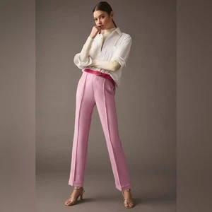 Anthropologie Maeve Seamed Trousers size 2 new - Picture 1 of 10