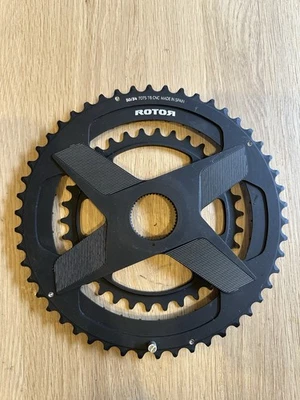 Rotor Round Chainring 50/34 Spider Ring Set 2x For Aldhu, vegast no-q - Image 1 of 2