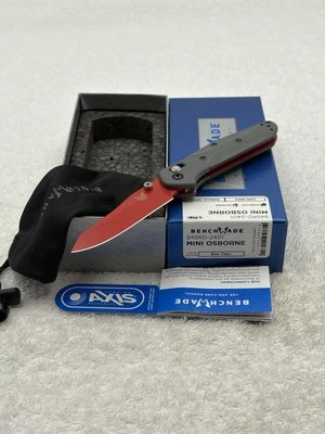 Benchmade 945RD-2401 Mini Osborne Limited Edition 2024 Shot Show Knife - Image 1 of 4