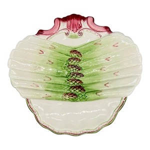 Contemporary French Style Asparagus Plate - Imagen 1 de 8