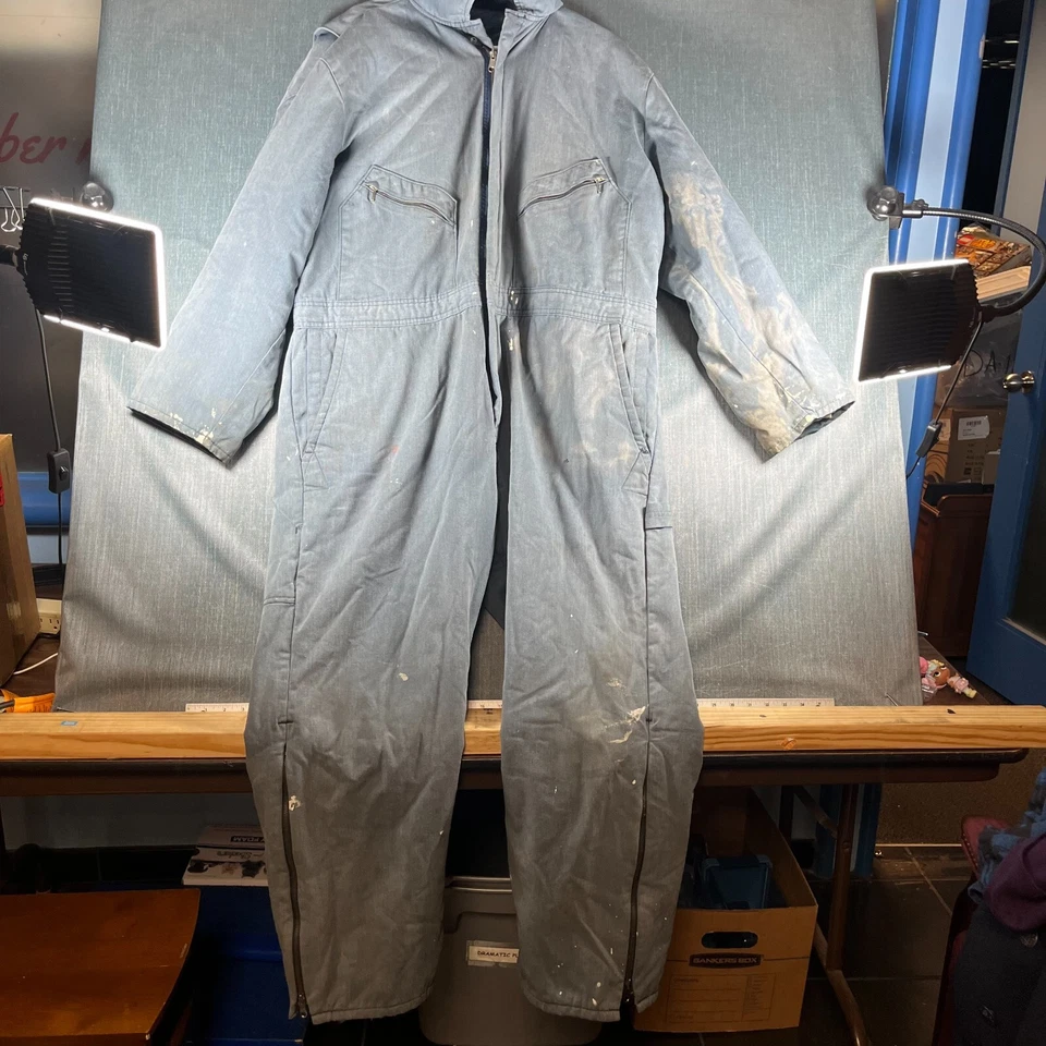 Monos Walls Blizzard Pruf para Hombres XL Gris Algodón Ropa de Trabajo Manga Larga Cremallera al Tobillo Foto 1 de 4