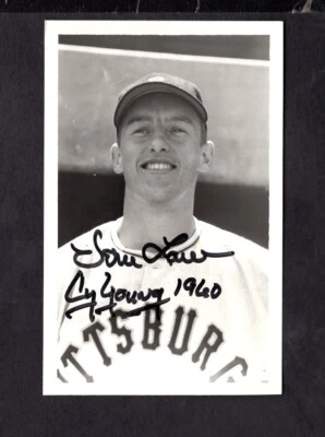 Foto firmada por Vern Law George Brace Piratas de Pittsburgh ENVÍO ES GRATIS Foto 1 de 2