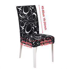 High Stretch Dining Chair Covers Slipcover Wedding Cover 1/2/4/6Pcs Removable J1