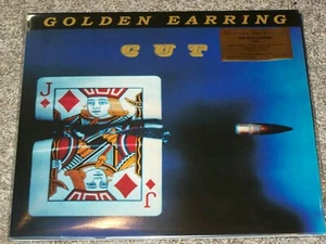 GOLDEN EARRING " CUT" E.U. IMPORT LP PRESSED ON GOLD 180 GRAM NUMBERED EDITION - Picture 1 of 2