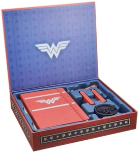 Wonder Woman - Deluxe Stationary Set - Journal, PaperWeight, Wax Seal *FREE P&P* - Picture 1 of 2