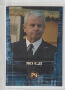 24 Kiefer Sutherland Season 4 TV Show Trading Card #04 William Devane Heller