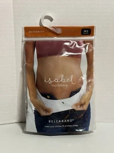 Isabel Maternity Bellaband Belly Band Womens M/L Smoothing Seamless Black - Picture 1 of 2
