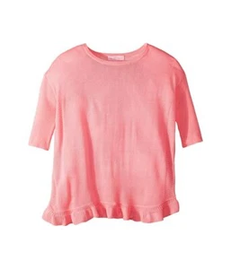 Lilly Pulitzer GIRLS Tierneigh Pullover Sweater Pink Sunset Size SMALL (4-5) NWT - Picture 1 of 9