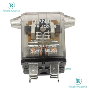 1PCS NEW Type JQX-30F High-power Relay Coil 30A 250V AC DPDT 8 Pins 12V DC - Picture 1 of 1