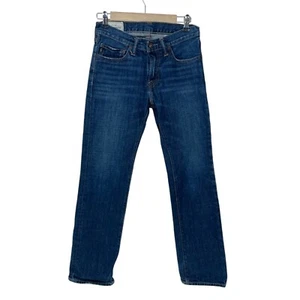 Abercrombie Kids Youth Boys Size 14 Slim Straight Fit Blue Denim Jeans - Picture 1 of 7