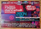 THE BIGGEST RAGGA DANCEHALL ANTHEMS Promo Poster 42x59 | SEHR SELTEN | 
