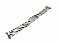 18 19 20mm Silver Solid Stainless Steel Bracelet compatible with OMEGA Watches