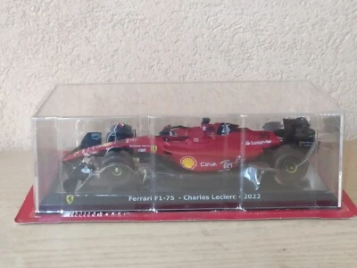 Ferrari F1-75 - Charles Leclerc - 2022 Modellino Formula 1 Altaya 1/24 Die Cast - Immagine 1 di 4