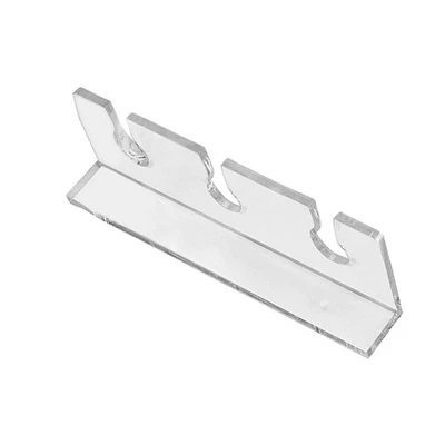 Porta stoccaggio in acrilico addensato a parete da 1pc (trasparente) - Immagine 1 di 4