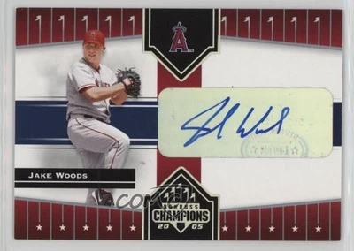 2005 Donruss Champions Impressions Auto Jake Woods #376 Auto - Image 1 of 2