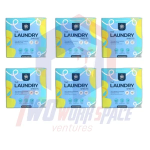 6 cajas X LAS SÁBANAS DE LAVANDERÍA - Sábanas de lavandería con bioenzimas - Imagen 1 de 2