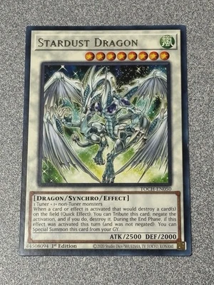Stardust Dragon TOCH-EN050 Toon Chaos Rare 1st Edition NM - Image 1 of 2