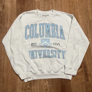 Trdmrk. Sudadera blanca para mujer Columbia University mediana *manchas ligeras* - Imagen 1 de 9