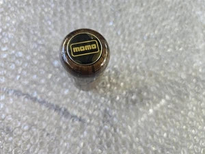 Momo wood shiftknob GREAT GENUINE PART vintage TRD stacked logo 12x1.25  - Picture 1 of 8