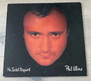 Phil Collins No Jacket Required Vinyl Record ExcellentV2345 1985 - Picture 1 of 2