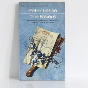 PETER LESLIE The Fakers (Scott Jordan #9) 1971, New English Library PBO 1st Ed. - Picture 1 of 4