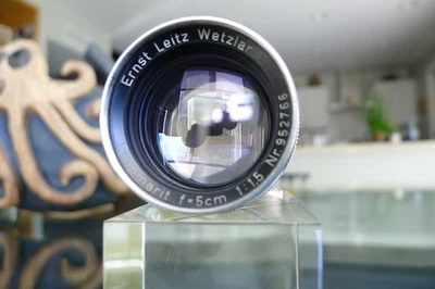 Leitz Leica Summarit 50mm f1.5 ltm Lens Exc+++ Dag CLA 11/2025 See My Store - Image 1 of 4