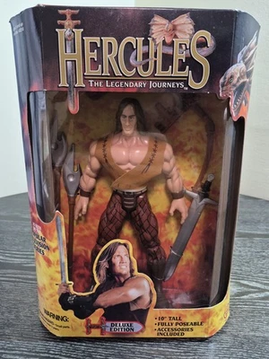 Hercules The Legendary Journeys 10” Deluxe Edition Figure ToyBiz 1995 Sealed - Image 1 of 4