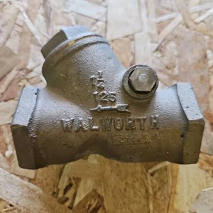 Walworth 125 Messing Absperrschieber 1 1/4 Zoll 0204 - Bild 1 von 11