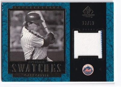 SP Legendary Cuts 2003 - Muestras históricas Gary Carter #J-GC azul 13/50 (MEM) Foto 1 de 2